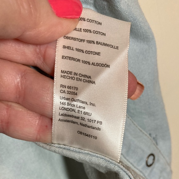 New Free People x We the free Western Wear Cutoff Top sz Small (fits Medium) - Picture 14 of 17